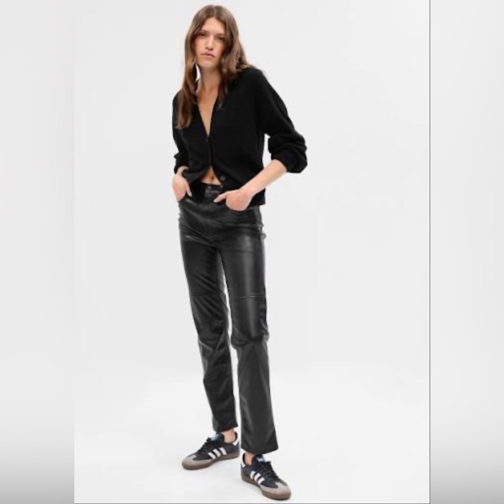 Cheeky Straight Faux Leather Pants